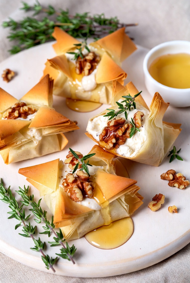 Ziegenkäse-Päckchen
