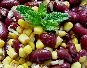 Kidneybohnensalat