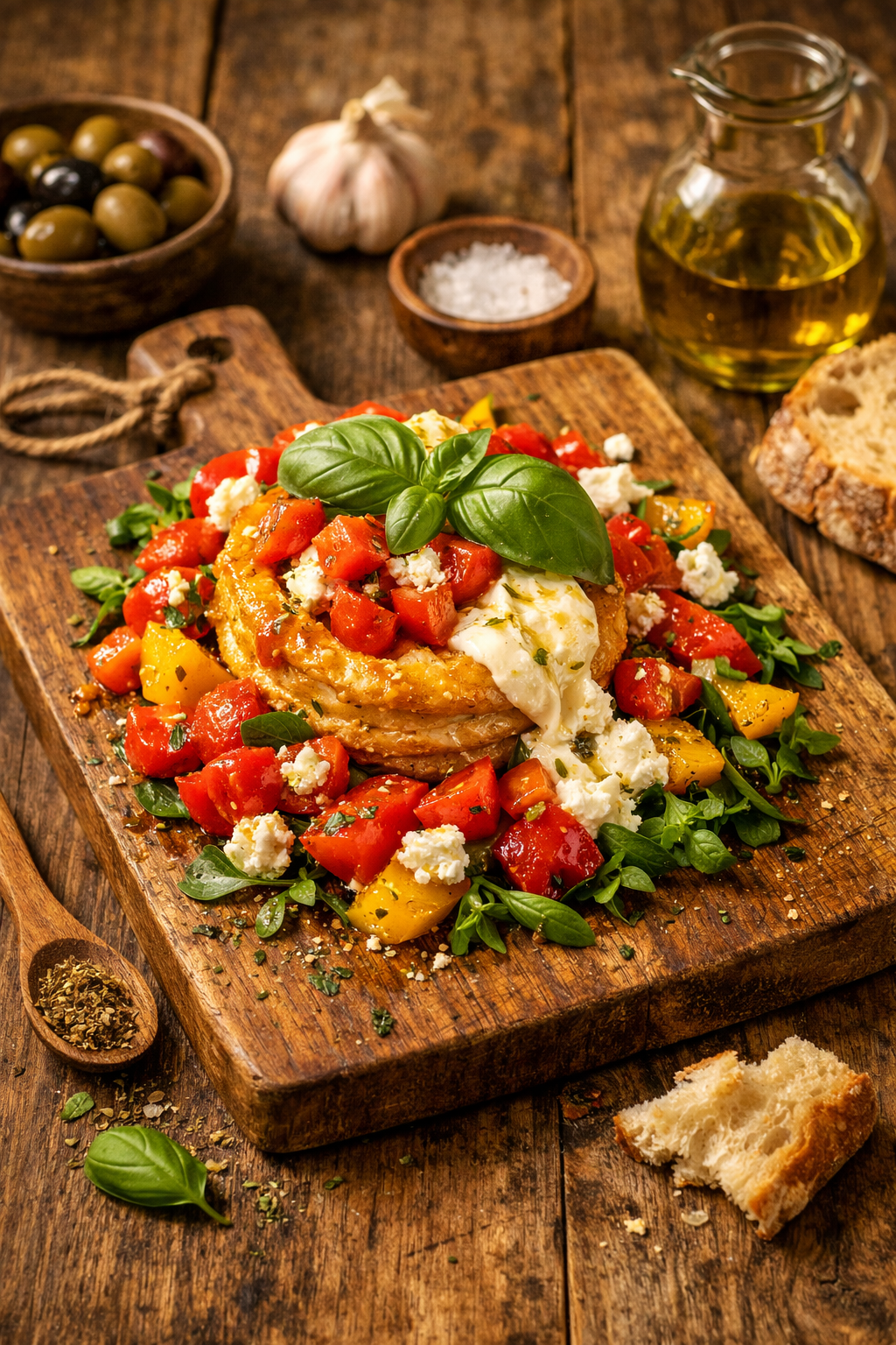 Mediterraner Gemüsesalat