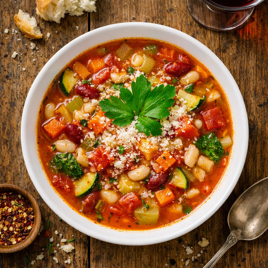 Minestrone nach Großmutterart