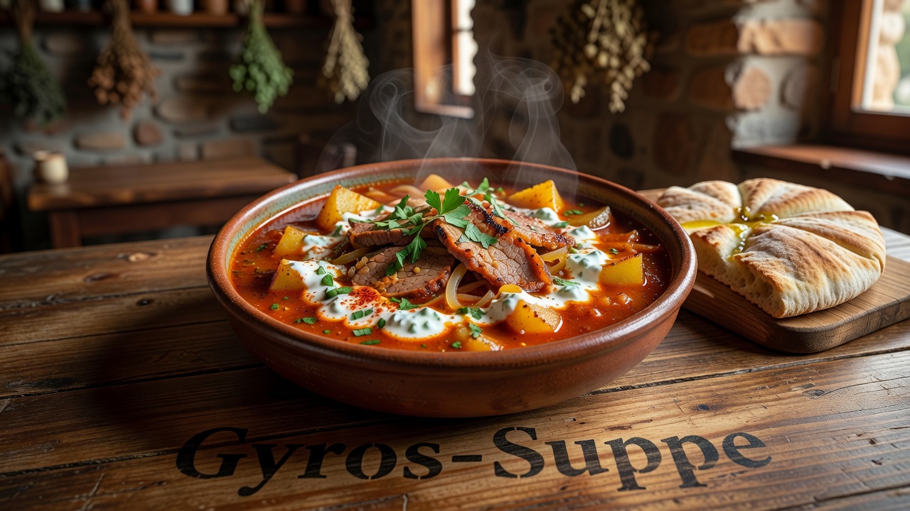 Gyros-Suppe